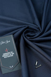 Dark Blue Luxury Unstitched Fabric